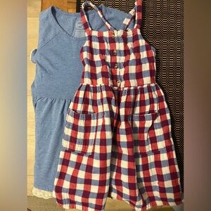 Cat & Jack Red and Blue Kids Matching Set